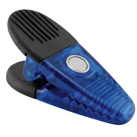 Magnetic Plastic Clips, Blue, PK2 MPN:7506