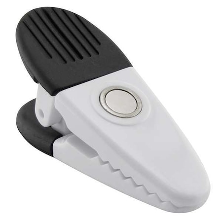 Magnetic Plastic Clips, White, PK2 MPN:7523