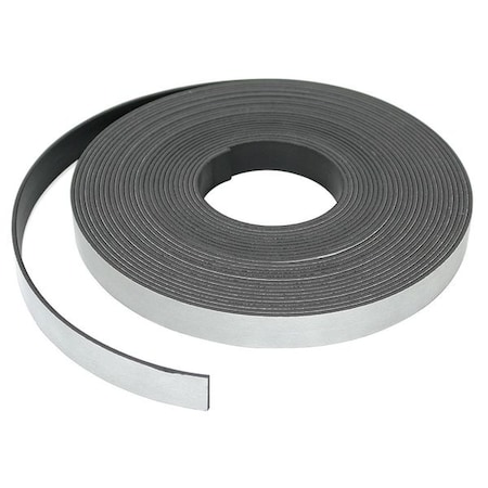 Roll Magnet, Black; White, 25 ft L, PK6 MPN:07013