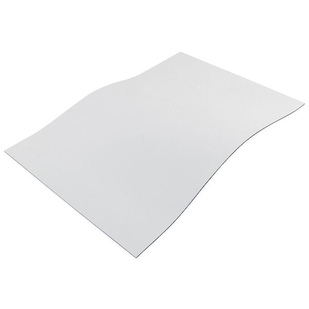 Strip Magnet, White, 11 in L, PK50 MPN:07087