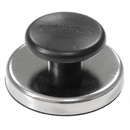 Round Magnet with Handle, 25 lb. Pull MPN:7505