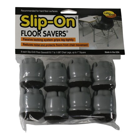 Slip On Chair Leg Floor Protectors, PK48 MPN:88455CS