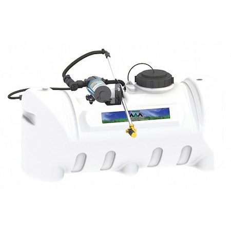 25 gal Broadcast Economy Sprayer, Polyethylene, 25 ft L Hose, Not Applicable L Wand, 40 psi Max MPN:SAO-H3-025B-MM