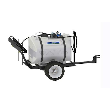 60 gal Trailer Deluxe Sprayer, Poly, 15 ft L Hose, 60 psi Max MPN:SLO-51-060D-MM