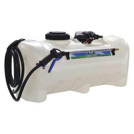 25 gal Spot Deluxe Sprayer, Polyethylene, 15 ft L Hose, Not Applicable L Wand, 70 psi Max MPN:SSO-01-025D-MM