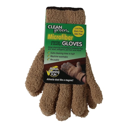 Microfiber Cleaning Gloves, One Siz, PK6 MPN:18040CS