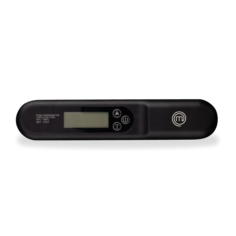 MasterChef Wireless Digital Food Thermometer, 15/16in x 10-5/8in x 6-3/4in, Black MPN:VRD919102100