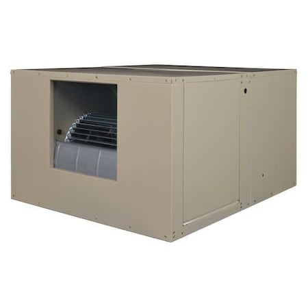 Ducted Evaporative Cooler, 4, 400 cfm, 1, 600 sq ft, 8 gal, 3/4 hp, Belt, 1Speeds, 115V MPN:2YAF4-2HTL2-3X275