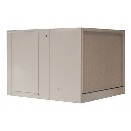 Ducted Evaporative Cooler, 7, 000 cfm, 2, 300 sq ft, 7 gal, 1 hp, Belt, Side Discharge MPN:AS1C7112