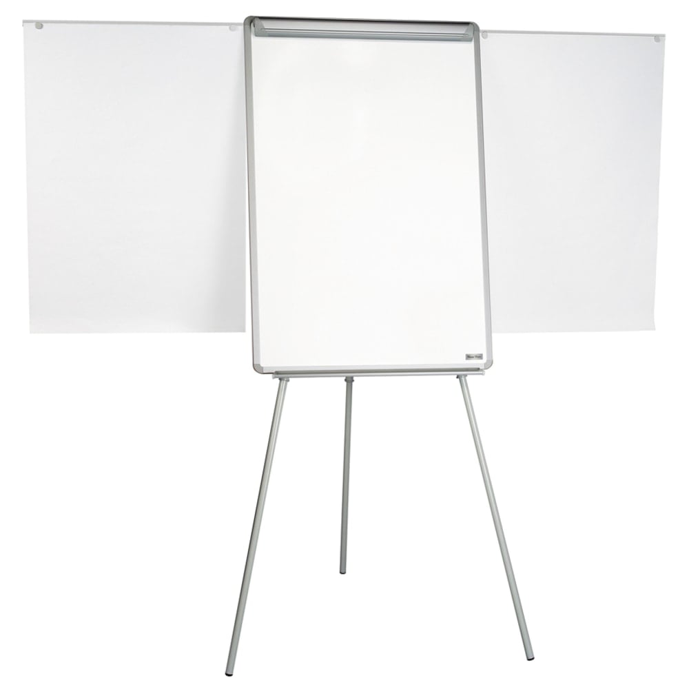 MasterVision Easy Clean Dry Erase Tripod Easel, Black/Silver MPN:EA2300045