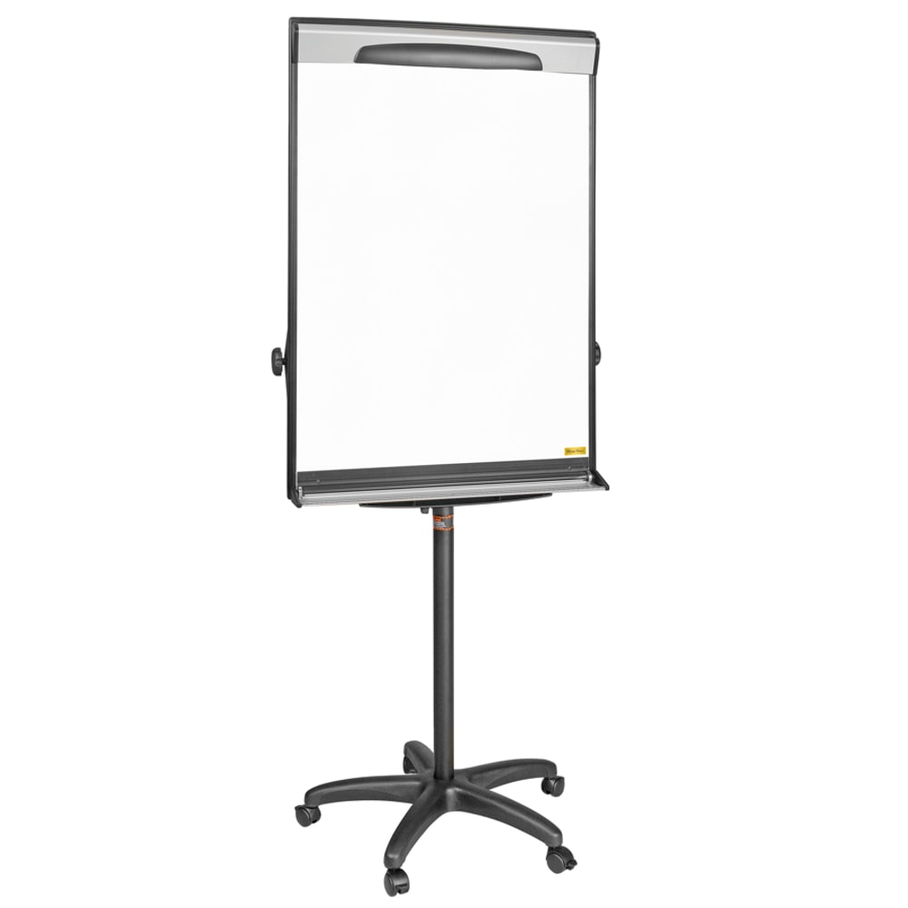 MasterVision Magnetic Gold Ultra Dry-Erase Whiteboard Mobile Presentation Easel, 76in, Steel Frame With Black Finish MPN:EA48062119