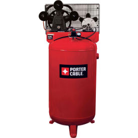 Porter Cable® PXCMLA4708065 4.5HP Single-Stage Comp 80 Gal Vert. 155 PSI 14CFM 1PH 230V PXCMLA4708065