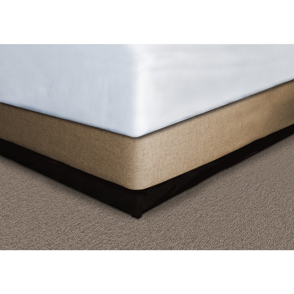Mattress Safe Designer Decor Contour Wrap for Box Spring, Sawgrass Caramel, Hotel King, 9in Drop, Case of 12 MPN:DCW-HKG 9 SG CRML
