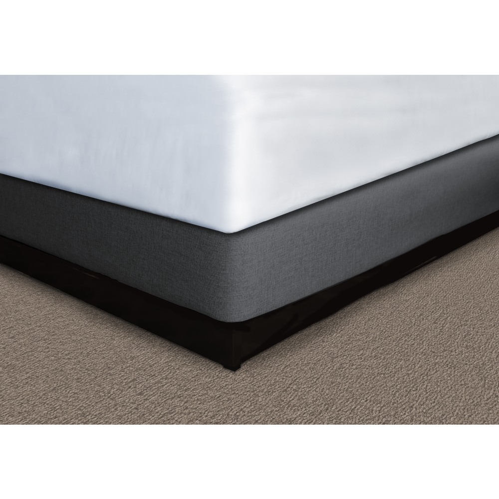 Mattress Safe Designer Decor Contour Wrap for Box Spring, Sawgrass Graphite, King, 9in Drop, Case of 12 MPN:DCW-KG 9 SG GRP