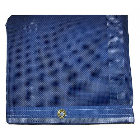 Standard Duty Tarp, 11 ft 8 in x 19 ft 6 in, 5 Mil, Blue, Vinyl, Tear Resistant, UV Resistant MPN:MBT-12-02-1220