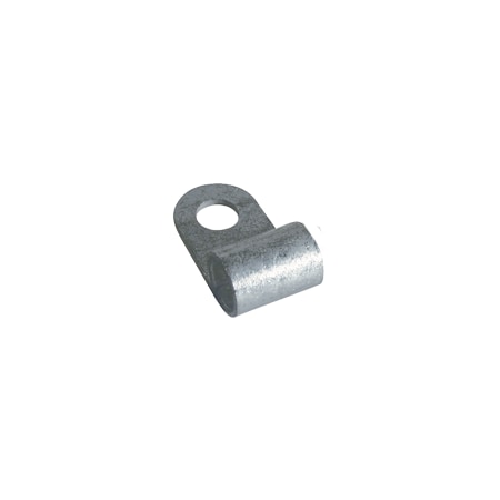 Butt Seam Flag Connector, 2 ga, 5/16