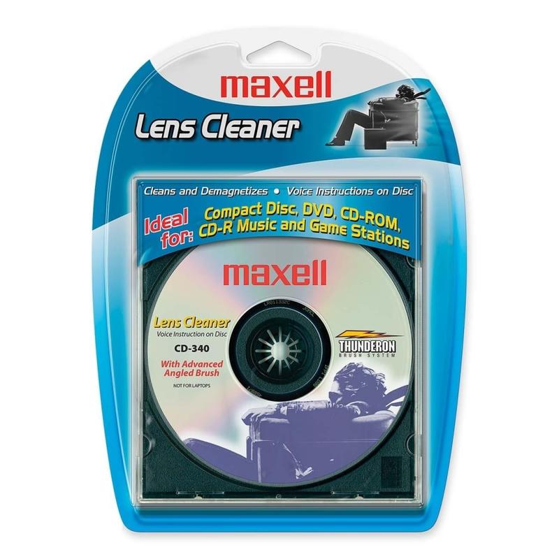 Maxell CD-340 CD Lens Cleaner, 190048 MPN:190048