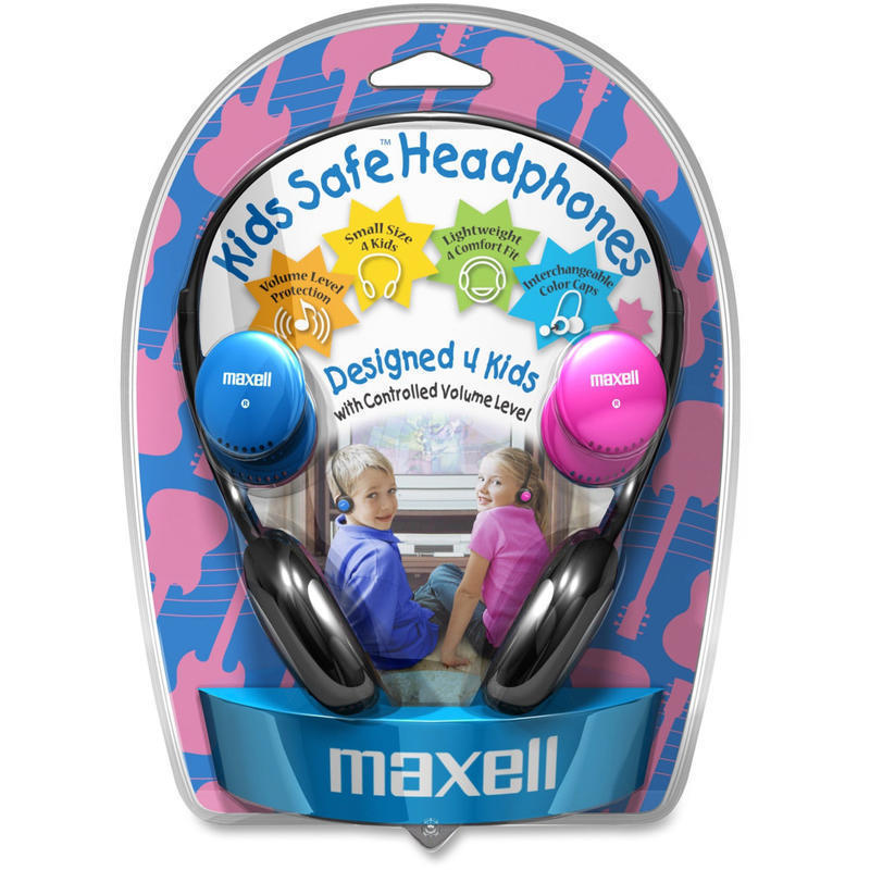 Maxell Kids Safe KHP-2 - Headphones - on-ear - wired - 3.5 mm jack MPN:190338