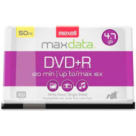 Maxell DVD Recordable Media MAX639013 DVD-R Media 16x Speed 4.70 GB Capcity 639013