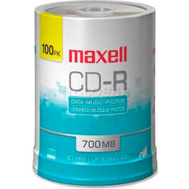 Maxell CD Recordable Media MAX648200 CD-R Media 48x Speed 700 MB Capcity 648200