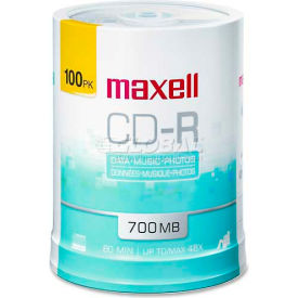 Maxell CD Recordable Media MAX648720 CD-R Media 48x Speed 700 MB Capcity 648720