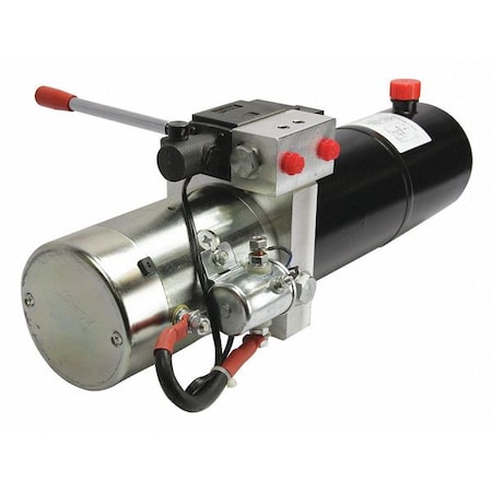 Double Acting Power Unit 1.3 GPM, 3 QT. Poly, 2500 PSI Solenoid Operated MPN:253109