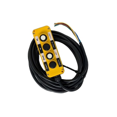 4 Button 6 Wire Remote with 15ft Cord, Single & Double Acting MPN:253159