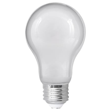8.5 W, Compact LED Bulb, White, A19, 2700K Temp. Frosted, Dimmable MPN:EFF8.5A19D927/JA81