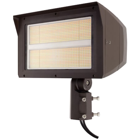 SLIM FLOOD, LOW EPA, 300W/280W/260W 277-480V, WIDE, WATTAGE/CCT SELECTABLE, BRONZE MPN:MSF300EHW-WCSBKCBPR7