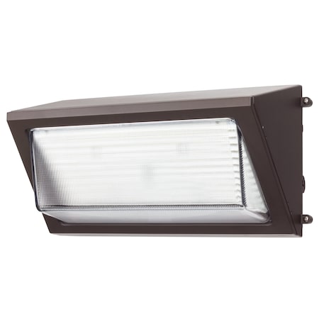 WALLMAX COMPACT OPEN FACE WALL PACK - WATTAGE SELECTABLE, 120-277V, CCT SELECT 3/4/5K, BRONZE MPN:WCF120U-WCSBPC