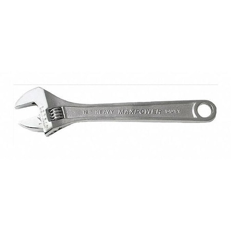 Wrench, Adjustable, Chrome, 4