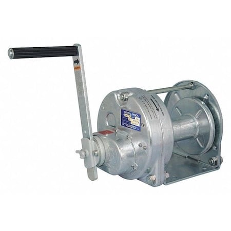 Hand Winch, 660 lb. 1st Layer Ld Cap. MPN:GM-3-GS-SI