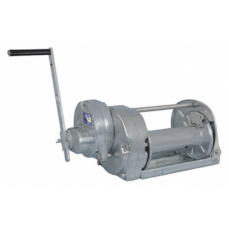 Hand Winch, 6600 lb. 1st Layer Ld Cap. MPN:GM-30-GS-SI