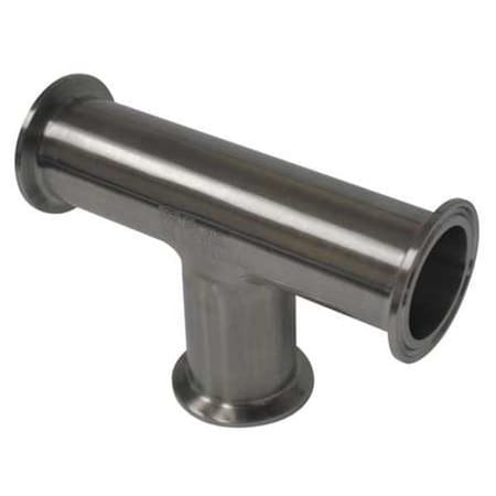 Tee, Stainless Steel, Clamp 1 1/2 in MPN:TEG76L1.5-PM