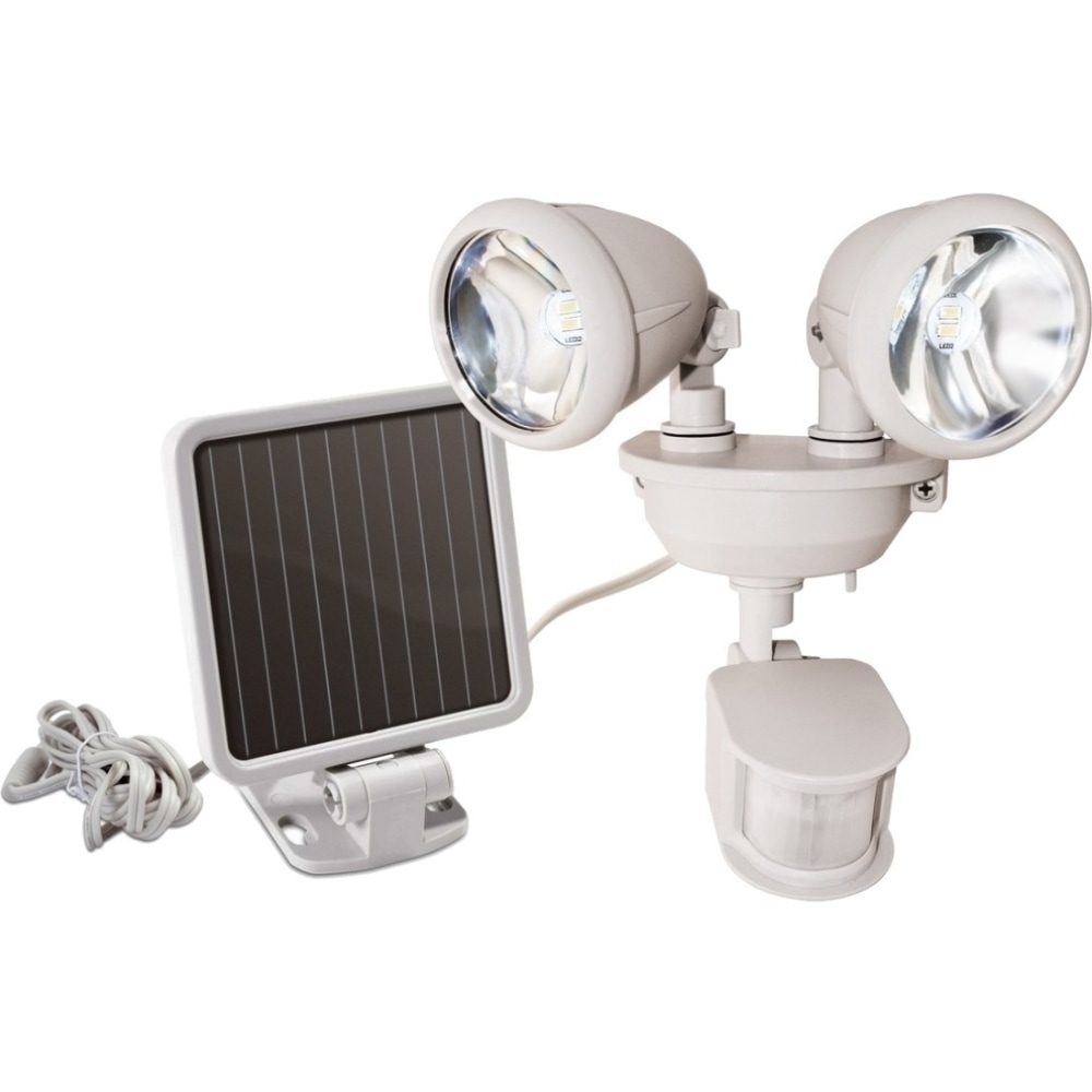 Maxsa Head Light - 8 x LED - Battery Rechargeable - Plastic - White MPN:44218
