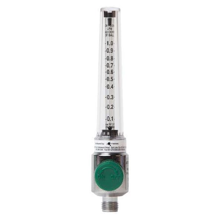 Flow Mtr, Up to 1Lpm, Schrader Quick Cnnct MPN:R305P04