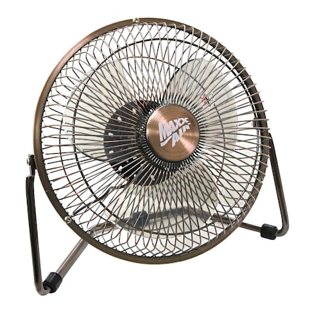 8 in. Blade Dia Desk Fan, Table Fan, Portable Fan, USB Fan, Non-Oscillating, 1 Speeds, Copper MPN:HVDF8UPS