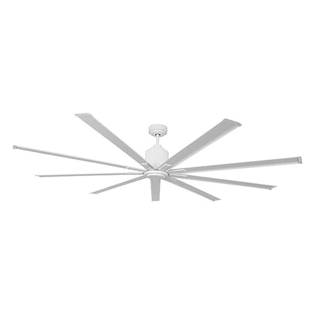 Ceiling Fan, 8 ft Blade Dia, 9 Blades, 6 Speeds, 120V AC, White MPN:ICF96 WLWHUPS