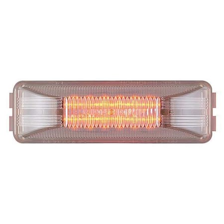 Clearance Light, LED, Red, Surf, Rect, 4 L MPN:AX19CR - KIT