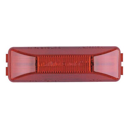 Clearance Light, LED, Red, Surf, Rect, 4 L MPN:AX19RB-KIT