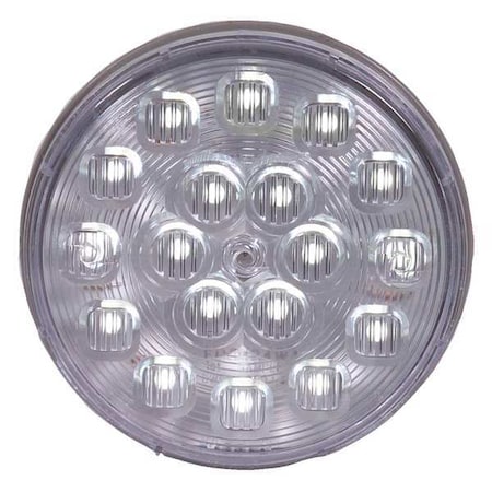 Backup Light, LED, Wht, Flange, Rnd, 4 In Dia MPN:AX44WF - KIT