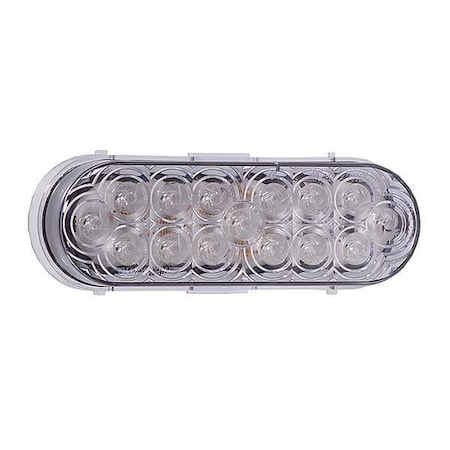 Park/Turn Light, LED, Amber, Grommet, Oval MPN:AX60YCG-KIT