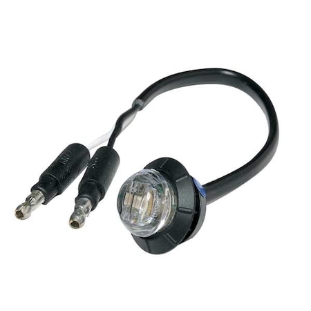 Courtesy Light, 3/4In, LED, Blue, Clear Lens MPN:M09300BCL