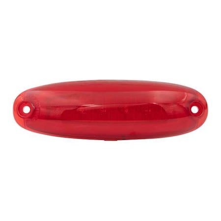Oval Clearance Marker P2/P3/PC Red MPN:M17200R