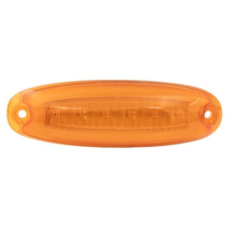 Oval Clearance Marker P2/P3/PC Amber MPN:M17200Y