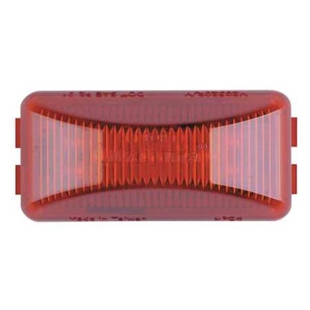 Clearance Light, LED, Red, Surf, Rect, 2-1/2L MPN:M20320R