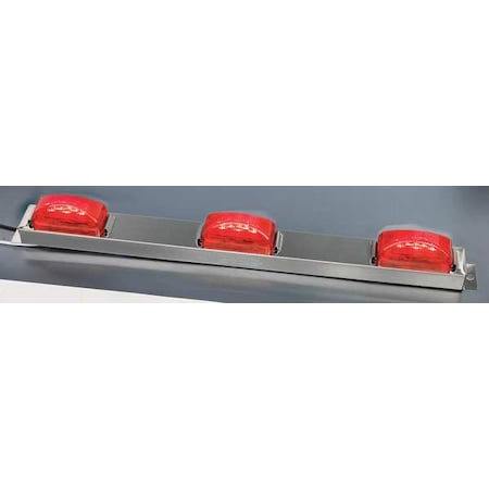 Clearance Light, LED, Red, Rect, 16-1/4 L MPN:M20323R