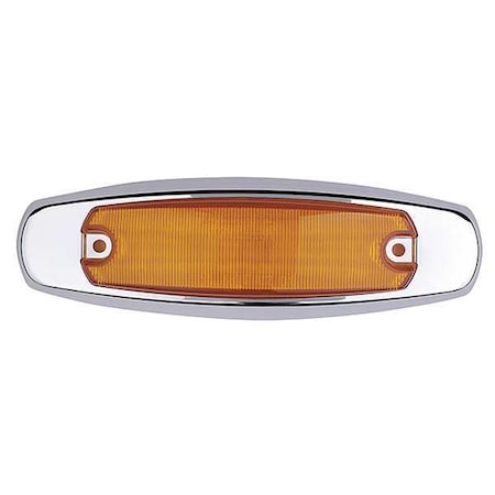 Clearance Light, LED, Amber, Oval, 6-1/4 L MPN:M20332Y