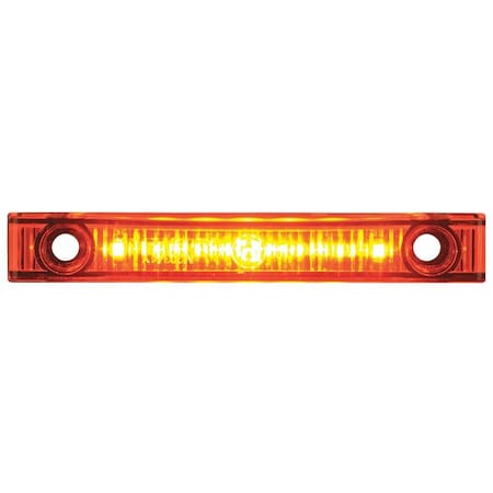 Clearance Marker Light, LED, 0.6In H, Amber MPN:M20341Y