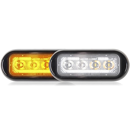 Warning Light, Flashing, 12.8V DC MPN:M20484YWCL-DC